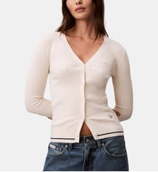 Cardigan torsadé Calvin Klein