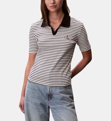 Polo rayé Calvin Klein