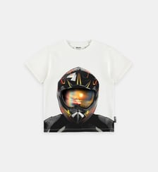 T-shirt droit en coton imprimé Molo