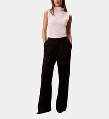 Pantalon large fluide taille haute Calvin Klein