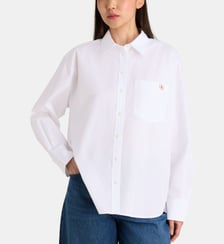 Chemise droite patch signature coton Calvin Klein