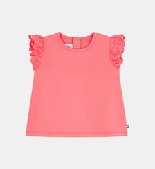 T-shirt droit signature Petit Bateau