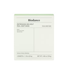 Masque rafraîchissant aux algues marines Real Deep Mask (4 pièces) Biodance