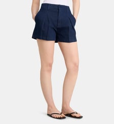 Short large plis creux coton denim brut  Calvin Klein