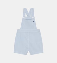 Salopette signature à rayures Petit Bateau