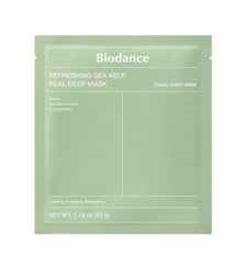Masque rafraîchissant aux algues marines Real Deep Mask (1 pièce) Biodance