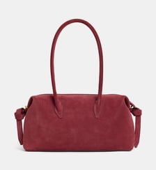 Sac à main duffle Brioche en cuir suédé Yuzefi