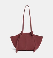 Sac à main medium Mochi en cuir suédé Yuzefi
