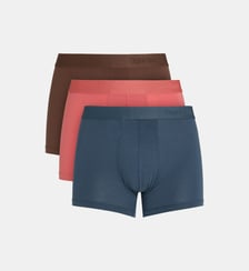 Lot de 3 boxers signature Organic Basics