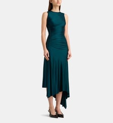 Robe twist fluide longue Victoria Beckham