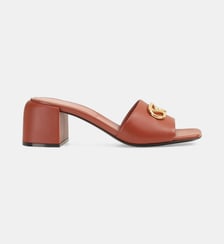 Sandale Surge en cuir signature Sergio Rossi