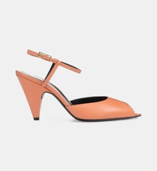 Sandales Beak à talon en cuir Sergio Rossi