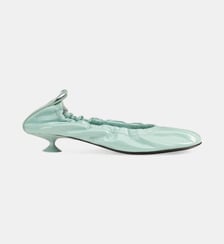 Ballerines à talons Orb en cuir verni Sergio Rossi