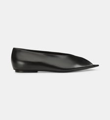 Ballerines Beak en cuir Sergio Rossi