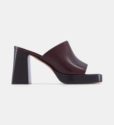Mules à talons Renata cuir Bobbies