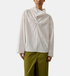 Blouse Fidji droit à manches longues en coton Soeur
