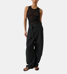 Pantalon Gaby ample à pince en coton Soeur