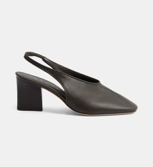 Sandales à talon en cuir Soeur