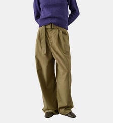 Pantalon Cole large en coton mélangé ceinture Soeur
