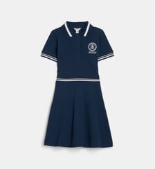 Robe polo de tennis en coton stretch Guess