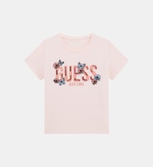T-shirt droit à imprimé  Guess