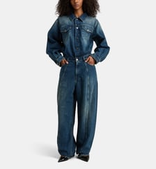 Combinaison pantalon Amber coton denim Haikure