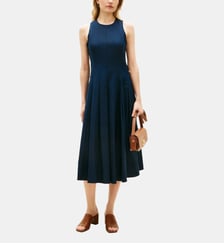 Robe mi longue évasée sans manches Tommy Hilfiger