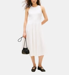 Robe mi longue évasée sans manches Tommy Hilfiger