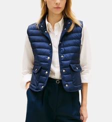 Doudoune sans manches droite effet matelassé Tommy Hilfiger