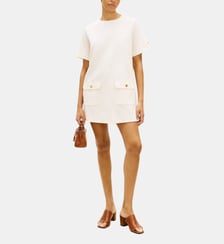 Robe courte droite unie Tommy Hilfiger