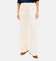 Pantalon droit en coton Tommy Hilfiger
