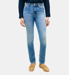 Jean slim coton stretch délavé Tommy Hilfiger