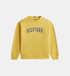 Sweat droit signature Tommy Hilfiger