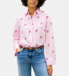 Chemise ample motif imprimé Tommy Hilfiger