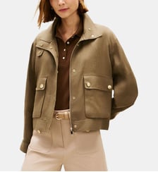 Veste droite col classique Tommy Hilfiger