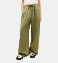 Pantalon large en lin mélangé Tommy Hilfiger