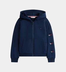 Sweat droit zippé Tommy Hilfiger