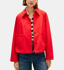 Veste droite en coton Tommy Hilfiger