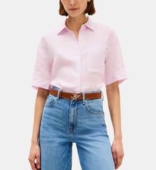 Chemisette ample en lin Tommy Hilfiger