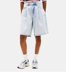 Short Charlie large coton denim délavé Tommy Hilfiger