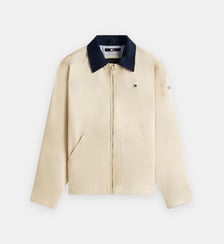Blouson droit signature col classique Tommy Hilfiger