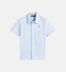 Chemisette droite signature col classique Tommy Hilfiger