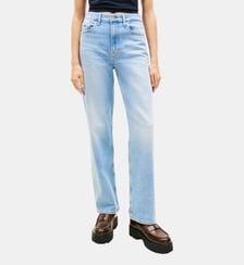 Jean Layla droit taille haute Tommy Hilfiger