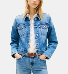 Veste droite denim Tommy Hilfiger