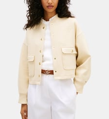 Blouson droit signature Tommy Hilfiger