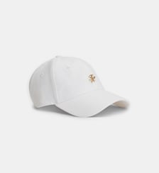 Casquette en pur lin signature Tommy Hilfiger