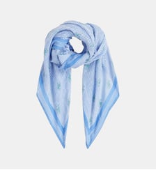 Foulard carré monogrammé Tommy Hilfiger