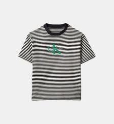 T-shirt droit signature Calvin Klein