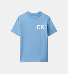 T-shirt droit signature logo Calvin Klein