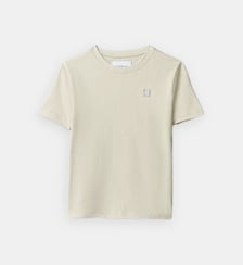 T-shirt droit signature col rond Calvin Klein
